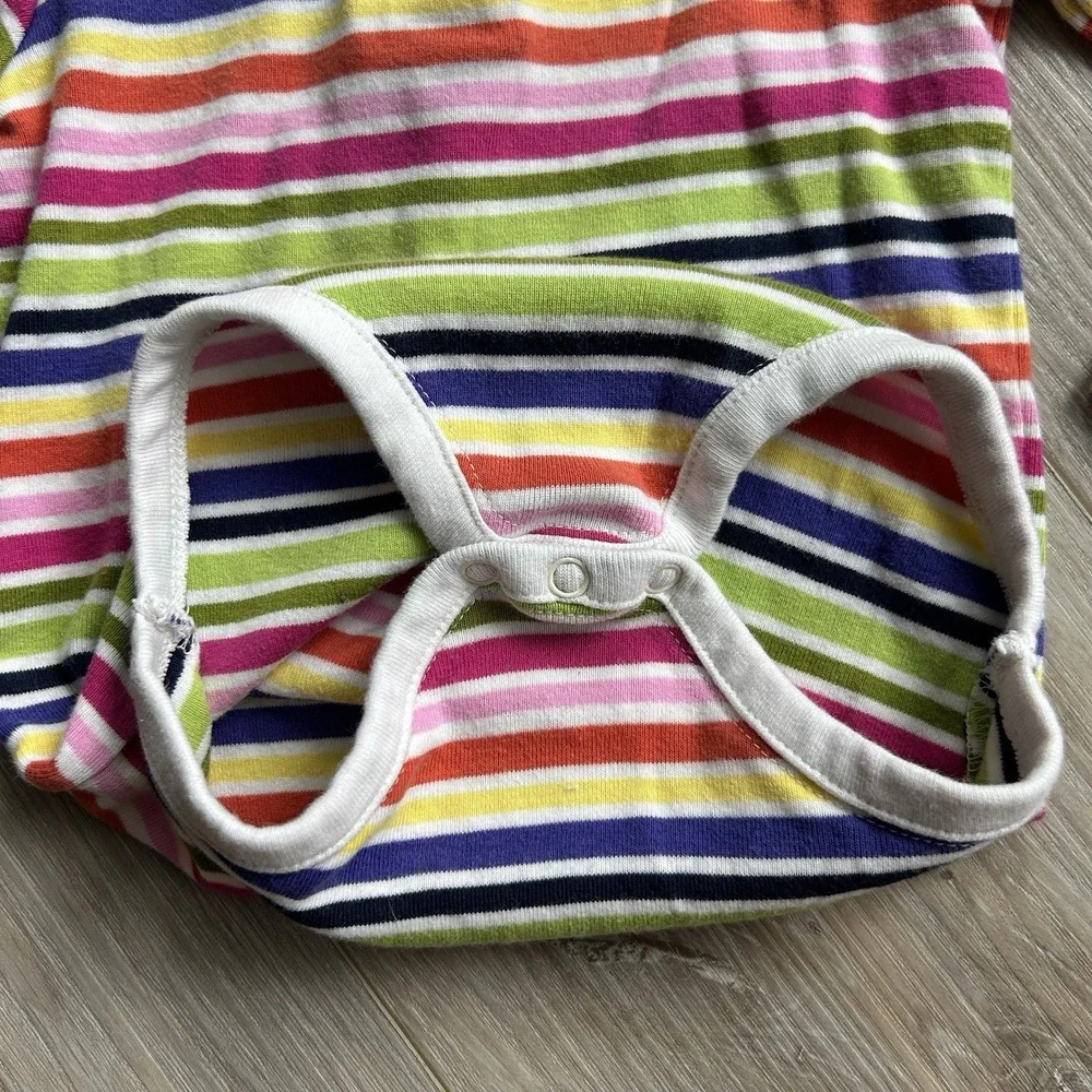 Gymboree 2008‎ Candy Shoppe Turtle Neck One Piece Size 2T Rainbow Retro
